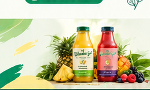 Wonder Gut drinks with fresh fruit